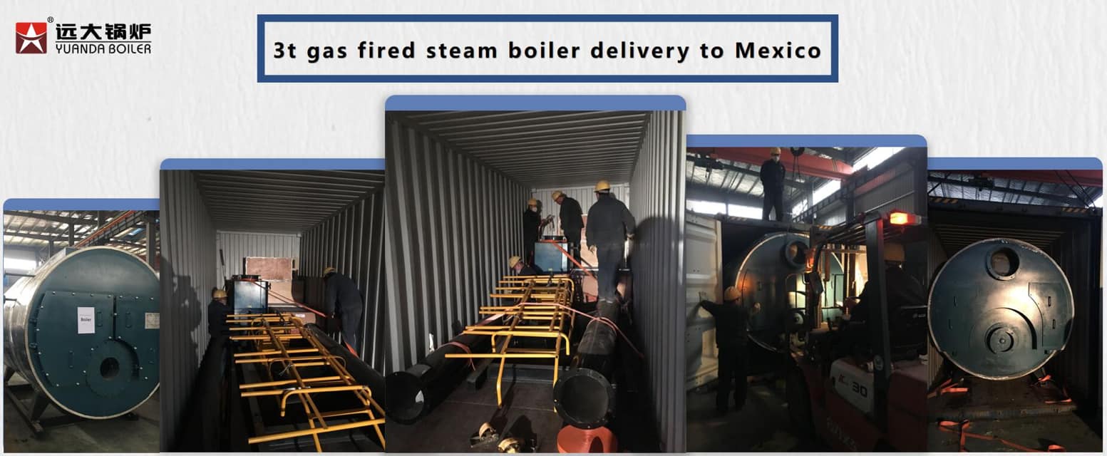 3t lpg gas fired steam boiler for EPS factory delivery to Mexico.